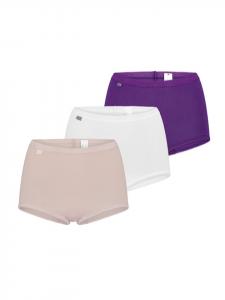 Трусы Sloggi, цвет weiß/lila/beige