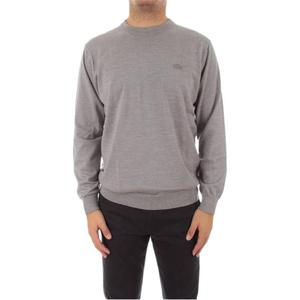 Свитер вязаный с нашивкой-логотипом LACOSTE, серый