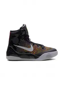 Кроссовки Kobe 9 Elite Protro Masterpiece - Black/Metallic Silver/Bright Crimson/Volt Nike Kids, черный