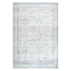 Винтажный ковер с цветочным рисунком в рамке из линди Nuloom, 122x183 см