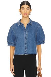 Рубашка с пышными рукавами Frame, subtle