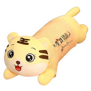 Плюшевая кукла Tiger Dolls высота 60см/80см/100см/120см/150см Xin Pei Xuan, желтый