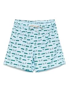 Плавки-шорты MC2 Saint Barth Lighting, синий