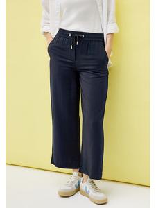 Тканевые брюки Cecil, темно-синий