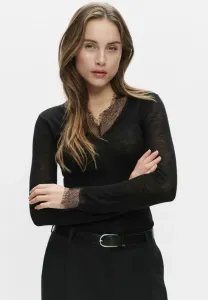 Вязаный джемпер нелла Stockh Lm Studio, Black