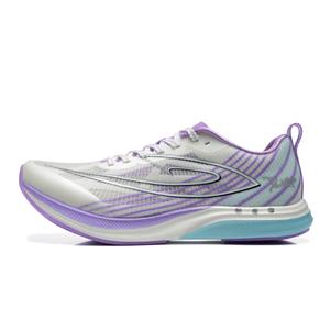 DEERWAY Беговые кроссовки Unisex белые фиолетовые