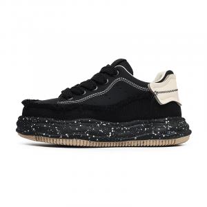 Высокие, дышащие, нескользящие низкие кроссовки для скейтбординга unisex OUBT, черный