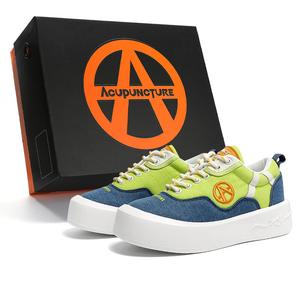 Низкие повседневные кроссовки Unisex Fairy Grass Green Acupuncture, Feast Grass Green