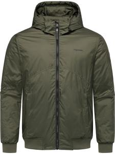 Стеганая куртка ragwear, темно-оливковый