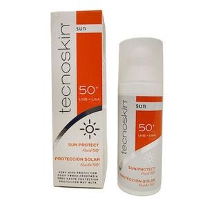 Sun Protect Fluid Spf50 - Солнцезащитный крем для жирной кожи, склонной к акне, 50 мл Tecnoskin