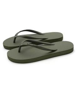 Женские сандалии-шлепанцы Slimz Core из натурального каучука Feelgoodz, зеленый