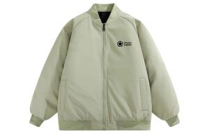 Куртка унисекс, бейсбольный воротник, умеренный Disney, pea зеленый (padded)