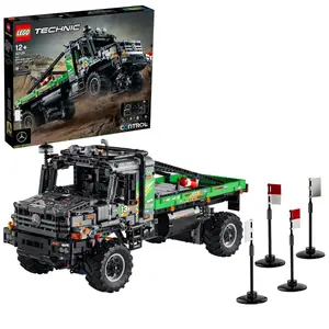 LEGO Technic, блоки, грузовик Mercedes-Benz Zetros с полным приводом, 42129