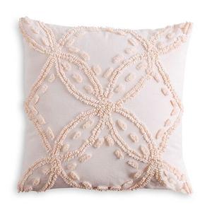 Декоративная подушка из синели металлик, 18 x 18 дюймов Peri Home, цвет Pink