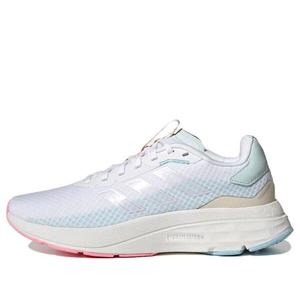 Кроссовки speedmotion 'white beam pink' Adidas, белый