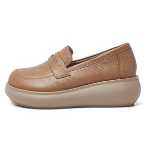 OULISASI Женские повседневные туфли-лодочки абрикосовые, цвет Apricot