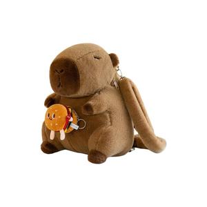 Плюшевая игрушка капибара высота 35см XIWANTONG