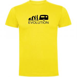 Футболка Kruskis Evolution Caravanning, желтый