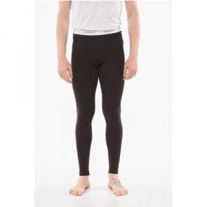 НИЖНЕЕ БЕЛЬЕ Пижамные штаны в рубчик с логотипом на ленте Dsquared2, коричневый