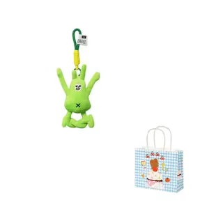 DIAIWAI Кукла Individual Pink Stripes с подвесом Stretch Transformation плюш, высота 15 см