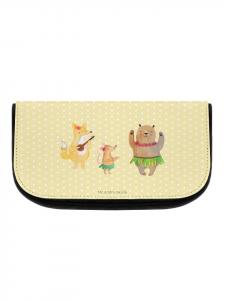 Косметичка Mr. & Mrs. Panda, желтый пастельный