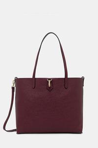 Кожаная сумка Answear.Lab, бордовый