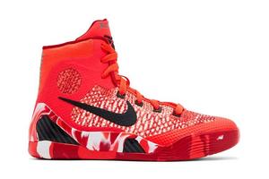 Кроссовки Nike Kobe 9 Elite GS Christmas2024, красный