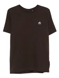 Футболка с нашивкой-логотипом Moose Knuckles, коричневый