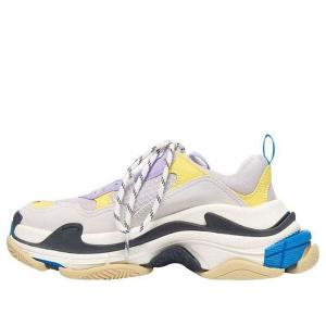 Кроссовки triple s 'purple yellow' Balenciaga, белый