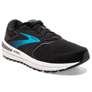 Женские беговые кроссовки Ariel 20 Brooks, Black/Ebony/Blue