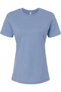 Женская свободная футболка из джерси BELLA + CANVAS, цвет lavender blue