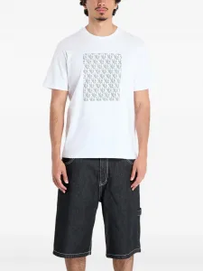 Футболка с логотипом Calvin Klein Jeans, белый