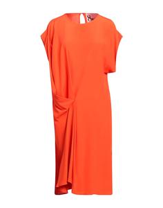 Платье миди 8Pm, оранжевый