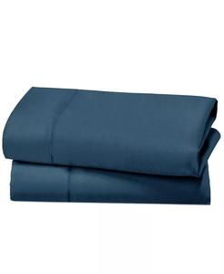 Набор наволочек — плотность нитей 400, 100% хлопковый сатин, набор из 2 наволочек, дышащие, охлаждающие, мягкие для качественного сна от California Design Den, синий