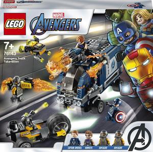 LEGO Marvel, Avengers, блоки Truck Stop, 76143