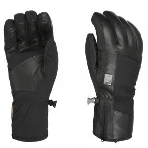 Водонепроницаемые лыжные перчатки Level, черный