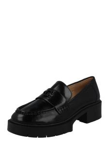Мокасины COACH leah loafer, Black