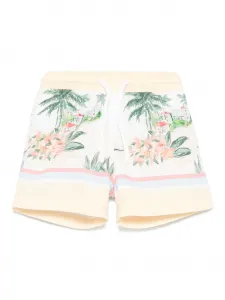 Плавки-шорты с принтом Patachou, желтый