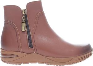 Женские ботильоны Propét Delphi из кожи с защитой Scotchgard Propet, Brown