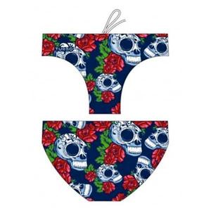 Плавки Turbo Roses & Skulls, синий