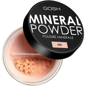 Рассыпчатая пудра для лица мед 006 Gosh Mineral Powder, 08 гр