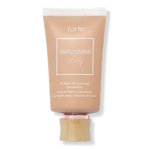 Тональный крем с амазонской глиной, обеспечивающий 16-часовое покрытие. Tarte, 44S Tan Sand (tan skin with warm, golden undertones)