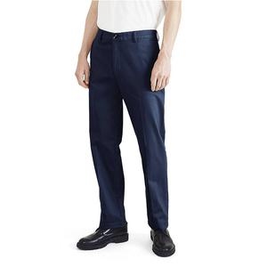 Мужские брюки Dockers Signature классического цвета хаки без железа Stain Defender, цвет Navy Blazer