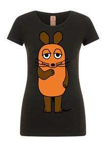 Футболка Logoshirt Die Sendung mit der Maus Die Maus, черный