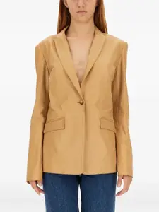 Однобортная куртка Bully, коричневый