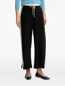 Широкие брюки в полоску Joseph Ribkoff, черный