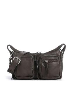 Salvatorianplatz 4 сумка через плечо из зернистой коровьей кожи Taschendieb Wien, зеленый