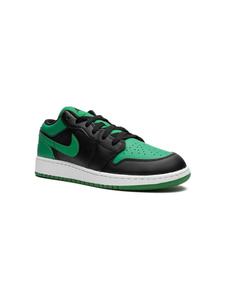 Кроссовки Air Jordan 1 Low Lucky Green Jordan Kids, черный
