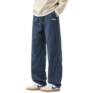 Брюки Casual Leisure Collection Unisex Jeep, темно-синий fleece-lined