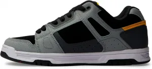 Мужские кеды DC Stag низкие для скейта DC Shoes, серый/желтый